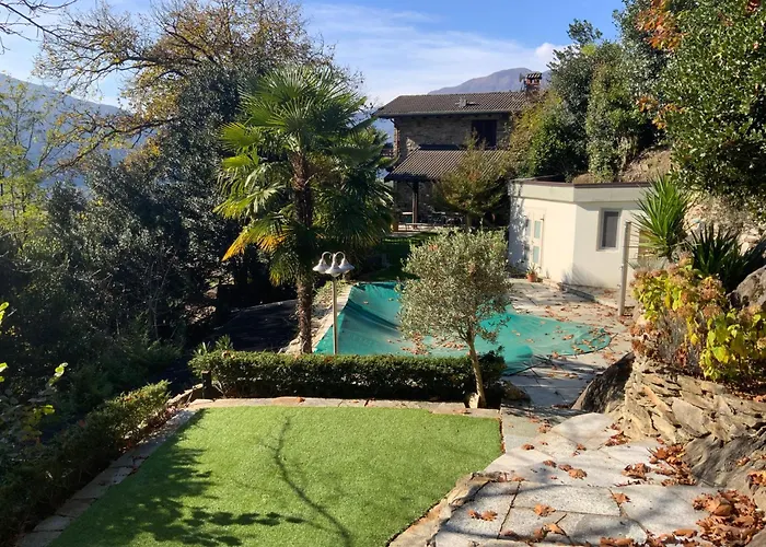 Rustico Antonia With Seaview And Pool Vakantiehuis Bieno (Piedmont)